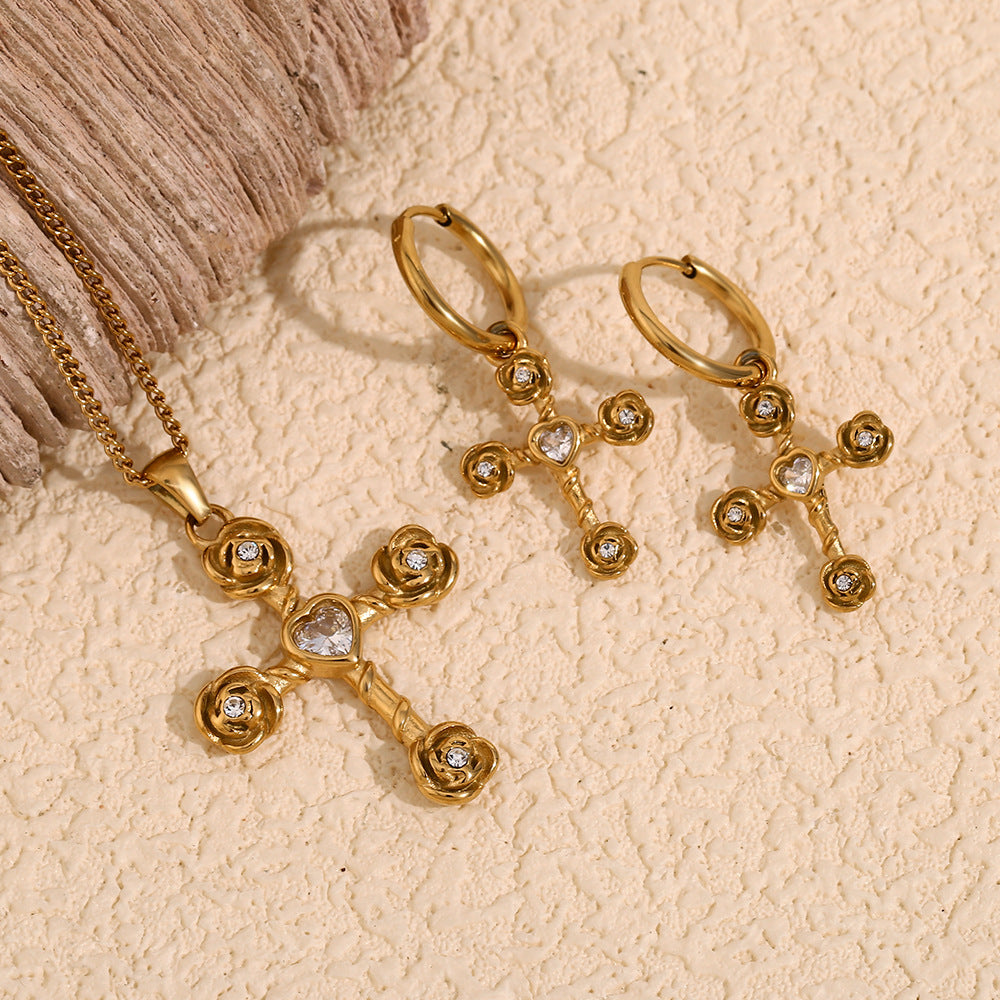 Boucles d'oreilles ROSALIA LUMIÈRE