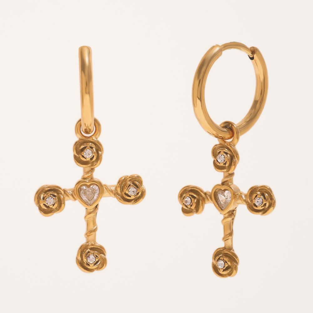 Boucles d'oreilles ROSALIA LUMIÈRE