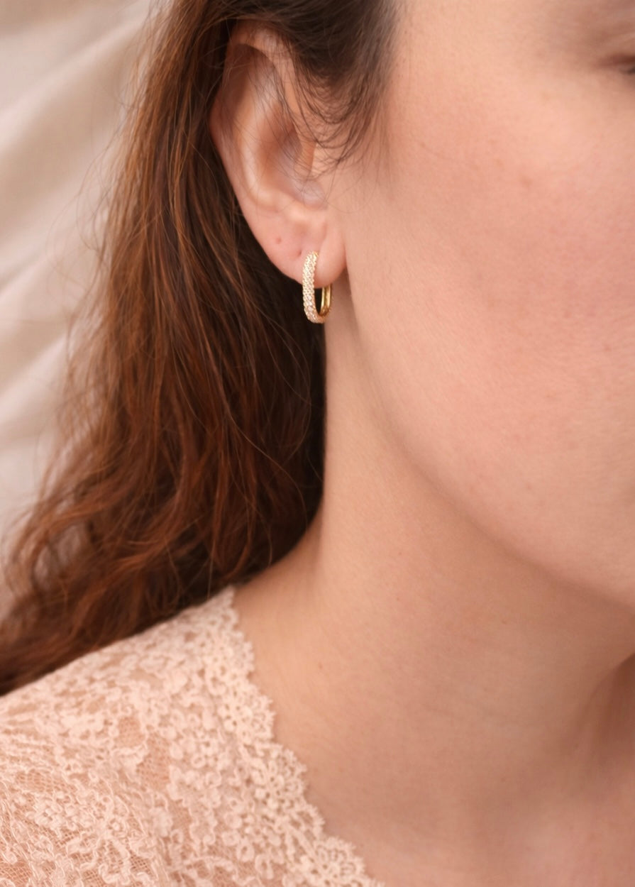 Boucles d'oreilles SELIA en Argent 925