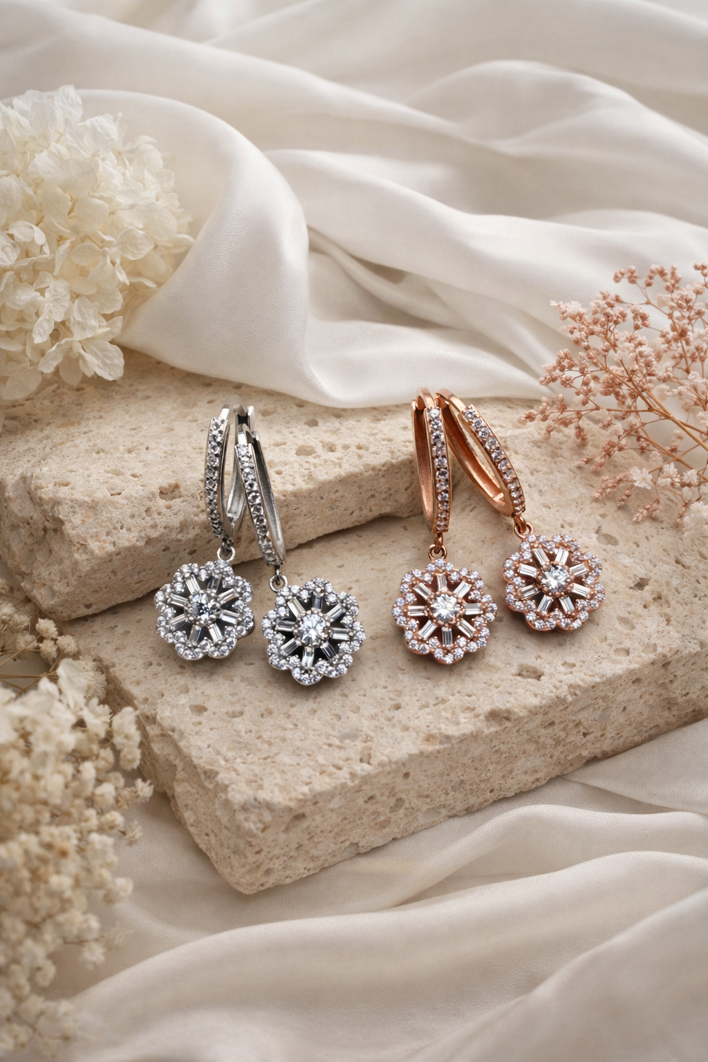 Boucles d'oreilles ORNELLA en Argent 925