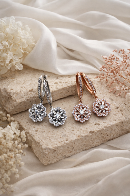 Boucles d'oreilles ORNELLA en Argent 925