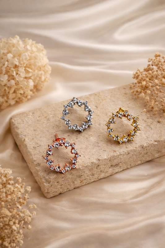 Boucles d'oreilles ORBIA en Argent 925